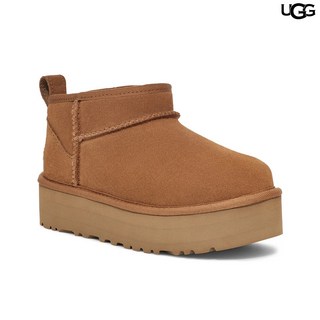 어그 UGG 여성 클래식 울트라 미니 플랫폼 부츠 체스트넛