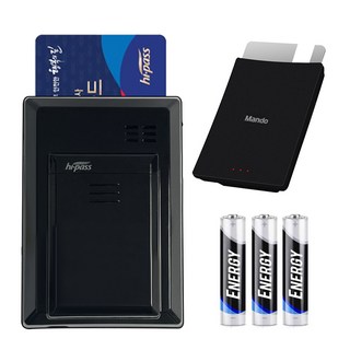 경차전용 무선 하이패스 단말기 HL- AP350S [건전지전원] - 레이 스파크 모닝 캐스퍼, 건전지하이패스(검정)