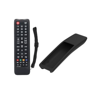 Samsung BN59-01199F AA59-00741A & BN59-01241A BN59-01266A에 대한 SIKAI 케이스 실리콘 커버, 하나, 검정, 1개