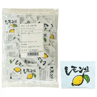 일본 레몬 소금 0.5g 100개 배달 업소용 일식조미료 돈까스 꼬치 가라아게 소스, 무료, 1개, 50g