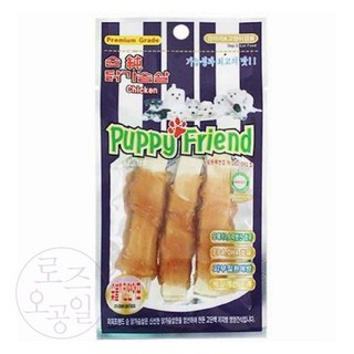오공일 치킨 연어포 35G 강아지용간식 강아지간식, 1개
