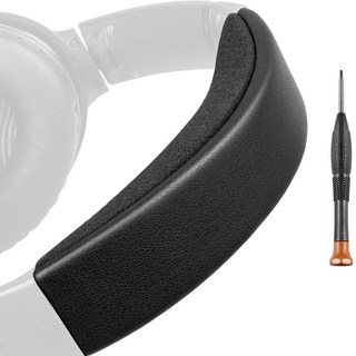 SOULWIT 교체용 헤드밴드 패드 키트 - 호환 모델 보스 QC35 & QuietComfort 35 II 헤드폰 - 간편 DIY 설치 1개, Black