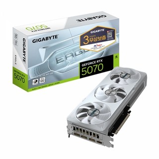 GIGABYTE GIGABYTE 지포스 RTX 5070 EAGLE OC ICE SFF D7 12GB 피씨디렉트