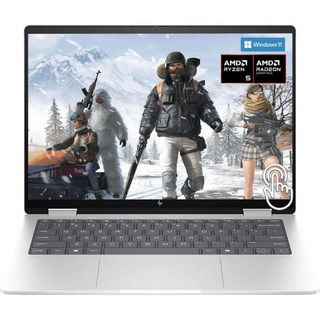2in1 노트북 터치스크린 인강용 가벼운 태블릿 HP 엔비 x360 2-in-1 14인치 WUXGA IPS AMD 라이젠 5 8640HS 프로세서 6코어 백라이트 KB 라데온