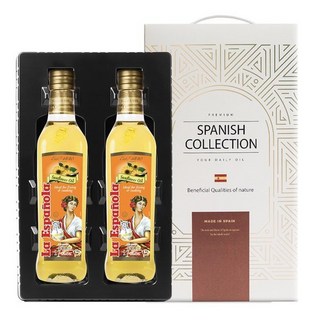 에스파놀라 해바라기유 500ml 2병 (선물세트), 2개