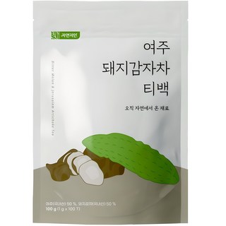 자연지인 여주돼지감자차 티백, 1g, 100개입, 1개