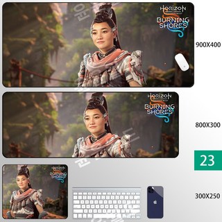 호라이즌 포비든 웨스트 캐릭터 콘솔 테이블 매트 대형 마우스 패드 장패드 3mm, 300X250mm - 두께 3mm, 1개, 23.W