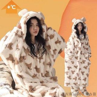 세계일주 여성 겨울잠옷 세트