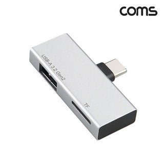 갤럭시S10/S10＋C타입 2in1 usb/SD 멀티카드리더기, 1개