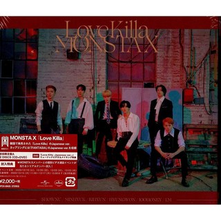 몬스타엑스 일본 앨범 CD+DVD [Love Killa] 일본ver 초회한정판A
