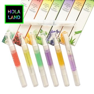 오일펜 큐티클 올라랜드 네일오일 펜오일 손톱 영양제 휴대용 케어, 10개, 3ml, 색상 랜덤발송 큐티클오일