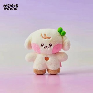 미니니인형 IVE 스위치 인형 멤버 리즈 1건 가을 키링 SWITCH 제품, IVE 토끼털 베 도그 납작피규어, 17CM