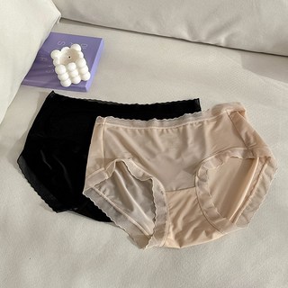 [묶음할인] 얇고가벼운 삼각팬티 - 메쉬 심리스 노라인 무압박 Y존 여름속옷 헴팬티 노라인 이너웨어 편한 속옷
