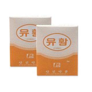 안진약품 유황 100g, 2개