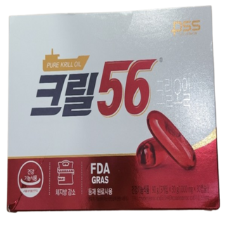 크릴56 크릴오일, 180정, 1개