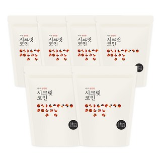 빅마마 시크릿코인 편안한맛 코인 육수 만능 육수 20알 x 6팩 (480g) 상품 이미지