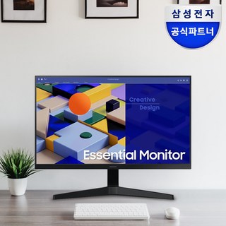 삼성전자 24인치 FHD 모니터, SAMSUNG, 60.4cm, S24C310