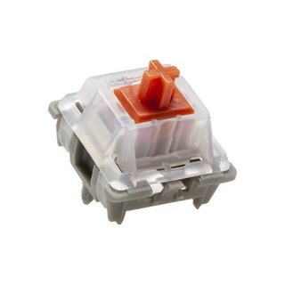 키보드 스위치 Gateron Pro 울트라 글로리 레드 옐로우 기계식 키보드용 선형 PA66 POK POM 45g 50g 사전 윤활, 적축, 없음, 2) Glory Red Switch x35