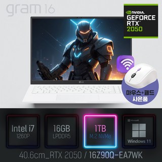 LG gram 16Z90Q-EA7WK