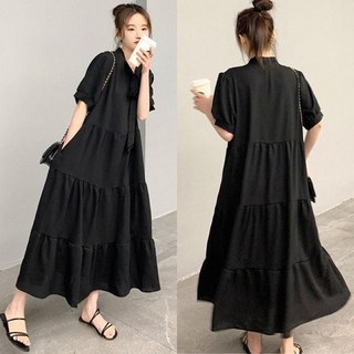 프릴레이스 캉캉 A라인 미니 스커트