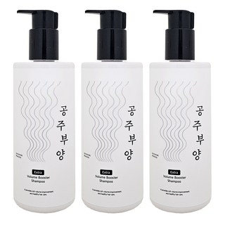 가히 공주부양 엑스트라 볼륨 부스터 샴푸, 3개, 500ml