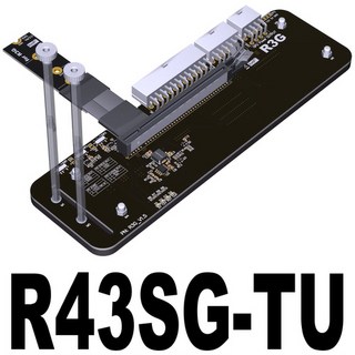 ADT EGPU 어댑터 M.2 NVMePCIe X16 노트북 그래픽 카드 확장 라이저 케이블 PCIE 3.0/4.0 X4 MacBoo용 풀, 1개