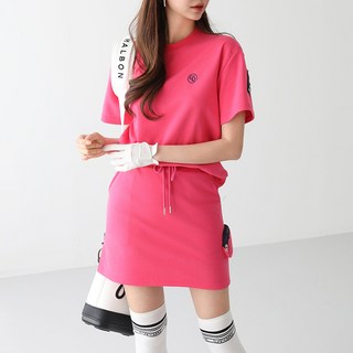 피핀 여성용 패턴퀸 GOLF 퀸 와펜 반팔 셋업 #96359