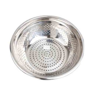 스텐 타공대야 1호 튀김망 타공볼 볼바구니 싱크대 물빠짐망, 1개