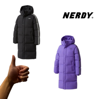 널디 NERDY NY 롱 다운 자켓(24FW) 남자 롱패딩 여자 롱패딩 학생 롱패딩
