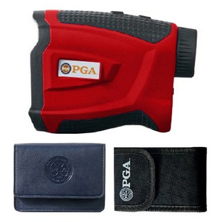 PGA 포켓캐디 레이저 골프 거리 측정기 레드