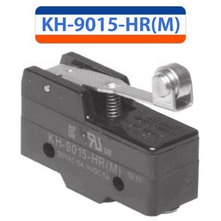 건흥전기 KH-9015-HR(M) 힌지 롤러 중레버형 마이크로 스위치 KH-9015-HRM, 1개
