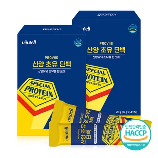 세인즈 산양유 초유단백질 분말 스틱 19종 혼합유산균포함, 210g, 6개