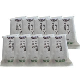 서일농원 서분례 명인 청국장 110g x 10개 마감임박!!!, 서일농원 서분례 명인 청국장 110g x 10개 마감임