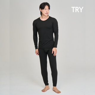 홈이 트라이 남성용 가볍고 따뜻한 고탄력 경량 보온내복