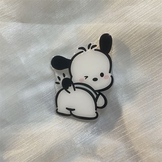 포차코 아크릴 핸드폰 그립 스마트톡 사용 모습