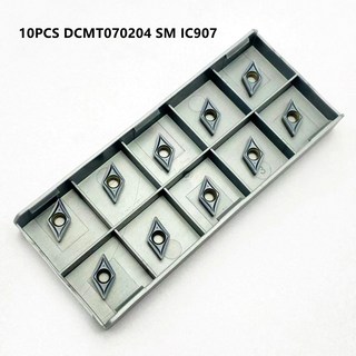 CNC 외부 터닝 공구 거치대 커터 바 카바이드 인서트 선반 세트 SDJCR1010H07 SDJCR DCMT070204, 17 DCMT070204-SM IC907, 1개