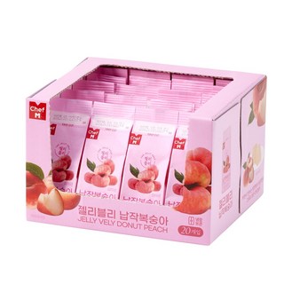 젤리블리 납작복숭아 젤리