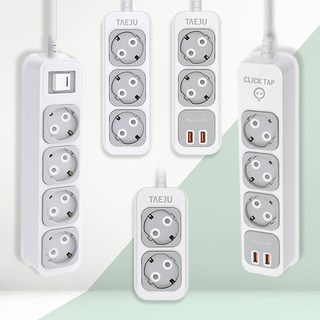 태주산업 부엉이클릭탭 국내생산 일반형/USB형 2구 3구 4구 / 1.5미터 3미터 5미터, 일반형 2구, 1개