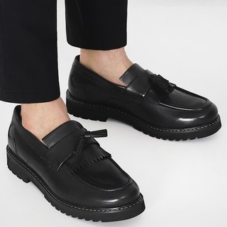 락포트 데일리 정장 남성화 로퍼 Maverick Tassel 올블랙