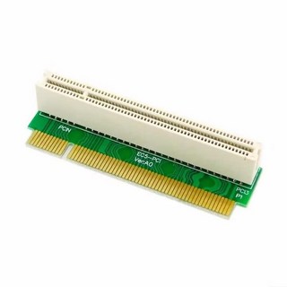 PCI 남성여성 32Bit 라이저 확장 카드 어댑터 사용 모습