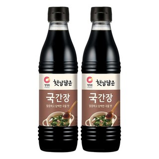 햇살담은 국간장 500미리 2개입 sauce, 햇살담은 국간장, 500ml, 2개