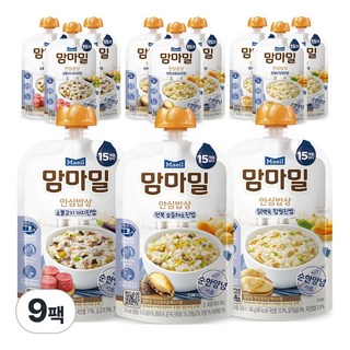 맘마밀 안심이유식 상품 이미지