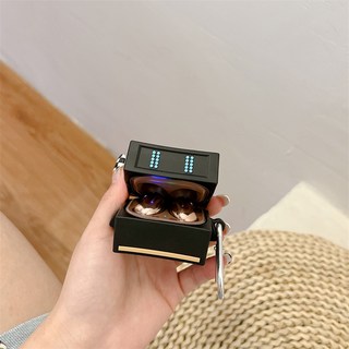 삼성 갤럭시 버즈2 프로 FE 라이브 호환 케이스, 버즈_3D레트로로봇