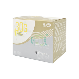 성심 일회용 주사침 30G 38mm 100개입 / 성심메디칼 니들 일회용주사침, 1개