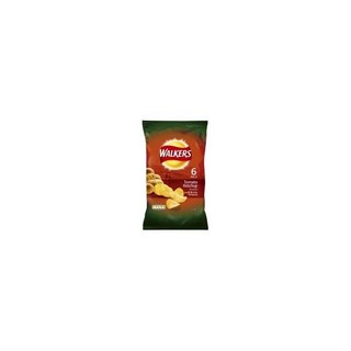 Walkers 과자 칩 워커스 크리스프 6팩 토마토 케첩, Walkers 과자 칩 워커스 크리스프 6팩 토마토 케, 6개