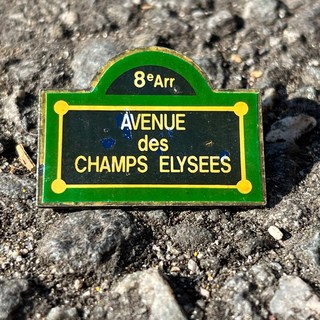 가다컴퍼니 VINTAGE BADGE 샹젤리제 8번가에비뉴 프랑스 빈티지뱃지