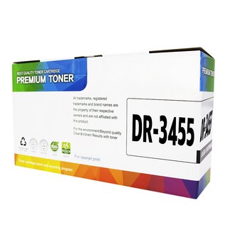 TN-3448 3478 3498 호환토너 HL-L5000DN L5100DN L6400DW L6900DW, DR-3455 드럼, 1개, 검정