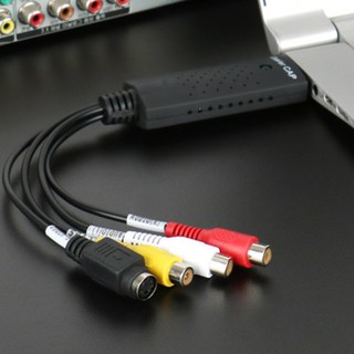 3RCA USB 변환젠더 컴포지트신호 디지털변환 AV아답터