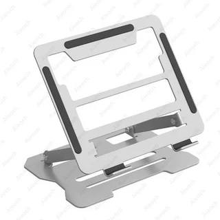 휴대용 접이식 태블릿 스탠드 (책상용 노트북 조절 가능한 금속 홀더 (최대 10-17인치 iPad Pro 지원)