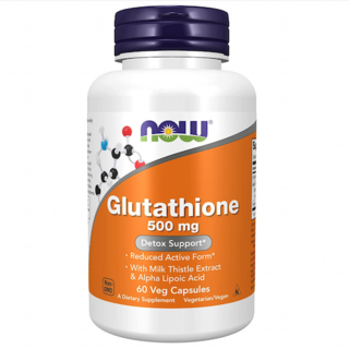 글루타치온 간해독 간 영양제 나우푸드 500mg, 60정, 1개